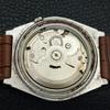 VINTAGE SEIKO 5 AUTOMATIC 7019A JAPAN MENS ARABIC WHITE DIAL WATCH A701606-5 R206c-a701606