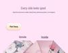 Automatic Black Glue Peony Sun & Rain Umbrella - Double-Layer Anti-UV, Oil Painting Design