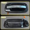Front Door Handle W/ Keyholes For Chevy Silverado GMC Sierra Cadillac 1999-2006