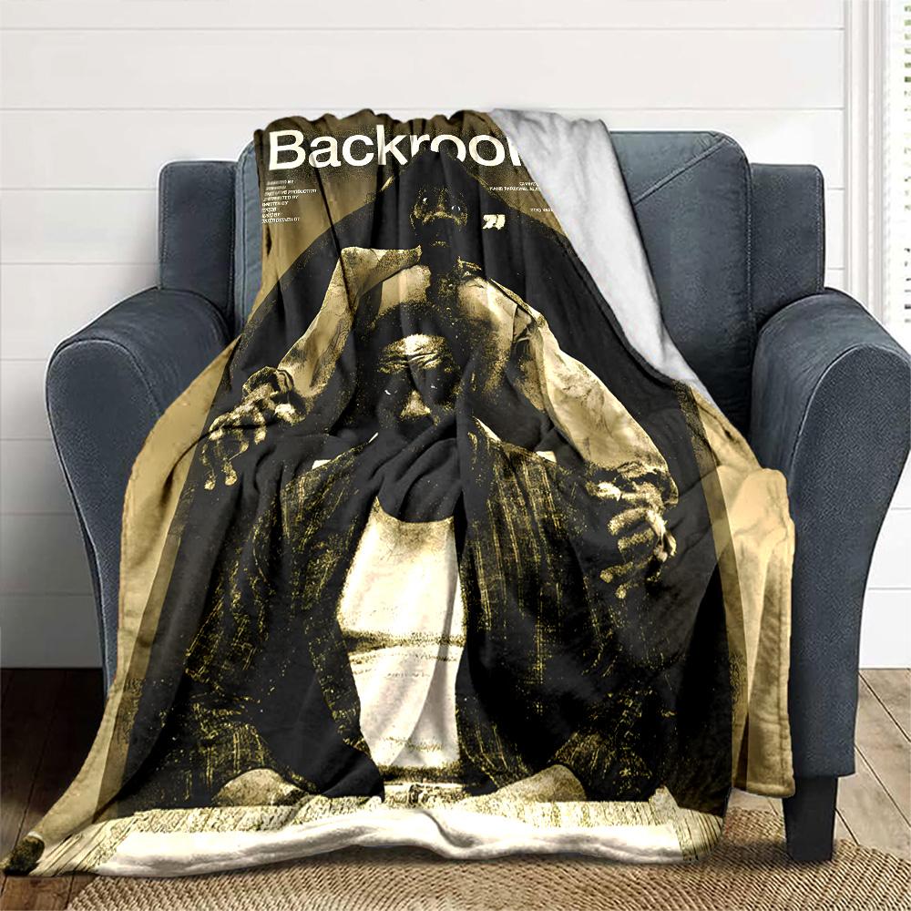 1pc Blanket - horror film The Backrooms Print Design,Lightweight Blanket for Sofa,Bed- Soft &Warm,Gift for All Seasons