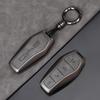 New Alloy Car Remote Key Case Cover For BYD Qin Plusdmi Atto 3 Han EV Dolphin Protection Cover Shell Auto Interior Accessories