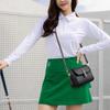 Genuine Leather Women Crossbody Bag Shoulder Bags Luxury Solid Color Cow Leather Handbag Elegant Female Messenger Bag