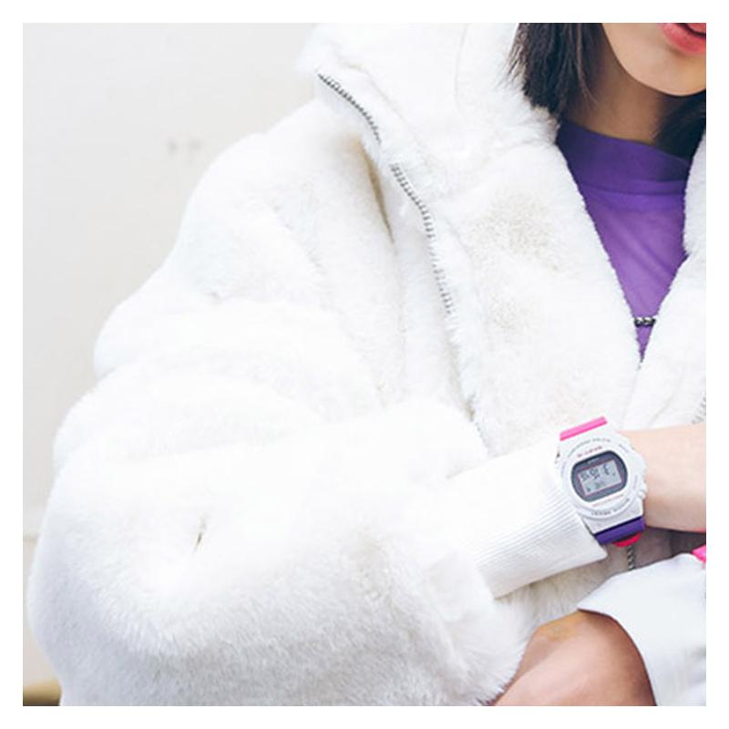 Casio Watch series-DWBGD Series Geometric Pattern Design Waterproof and Shockproof Quartz Movement Japanese and Korean DW-5700THB-7PR+BGD-570THB-7PR