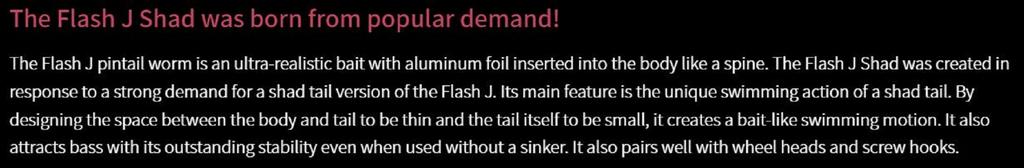 Fish Arrow Soft Lure Flash J Shad 2 Inch 8 Piece Per Pack #27 (4131)