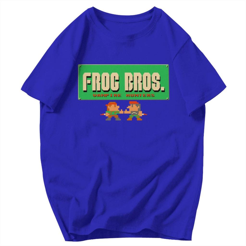 Men T Shirt Frog Bros Vampire Hunters Horror The Lost Boys Pops Y2K Graphic Anime Unisex Clothes T Shirts