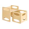 Weaning Table and Chair Set Montessori Kids Activity Table and Chair Wood