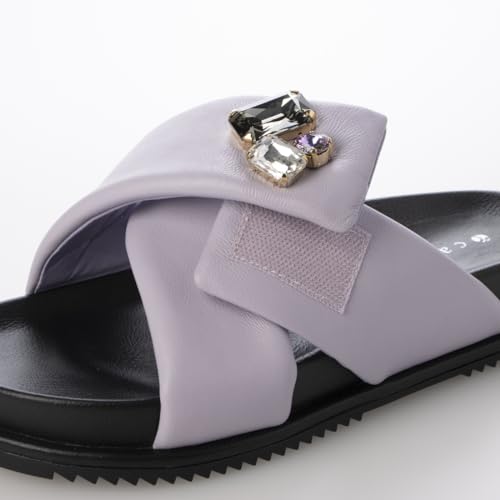 Carino Women's Sandals CAST44089B Lavender, Size 23.5 Cm