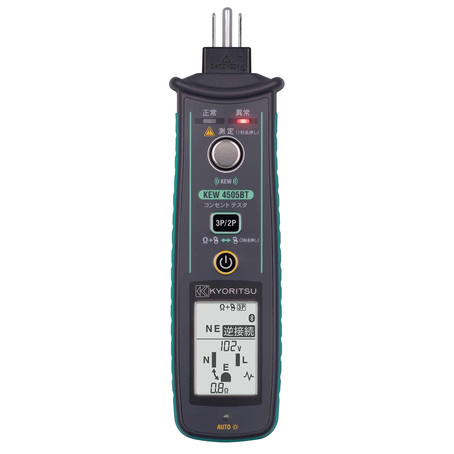 

Kyoritsu Electric Meter Outlet Tester KEW4505BT
