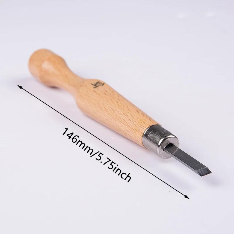 12/13-Piece Wooden Carving Chisels With Protective Box Storage Set - Stainless Steel Hand Carving Tools Kit