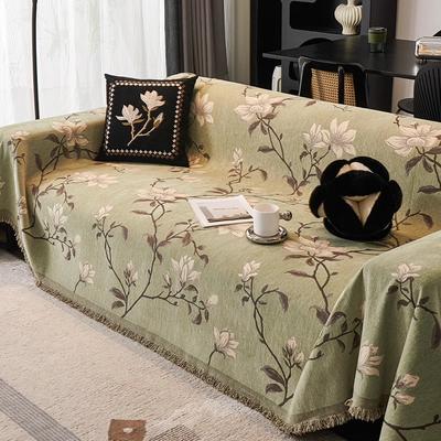 Chenille Sofa Towel, Universal for All Seasons, High-end Sofa Blanket, Antique Style Sofa Cover, Anti-cat Scratch Sofa Cover