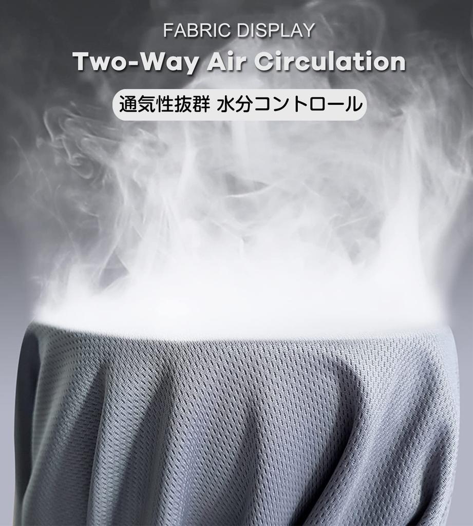 Running and Gym Compression Shirt and Size L Men's 2-Piece Set, Wear, Sweat-Wicking, Quick-Drying, Short-Sleeved Shorts, Gray,