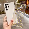 Summer Fruit Yellow Lemon Clear Case Cover for Samsung S25 S24 S23 Ultra Plus S22 S21 FE Soft TPU Cover Coque