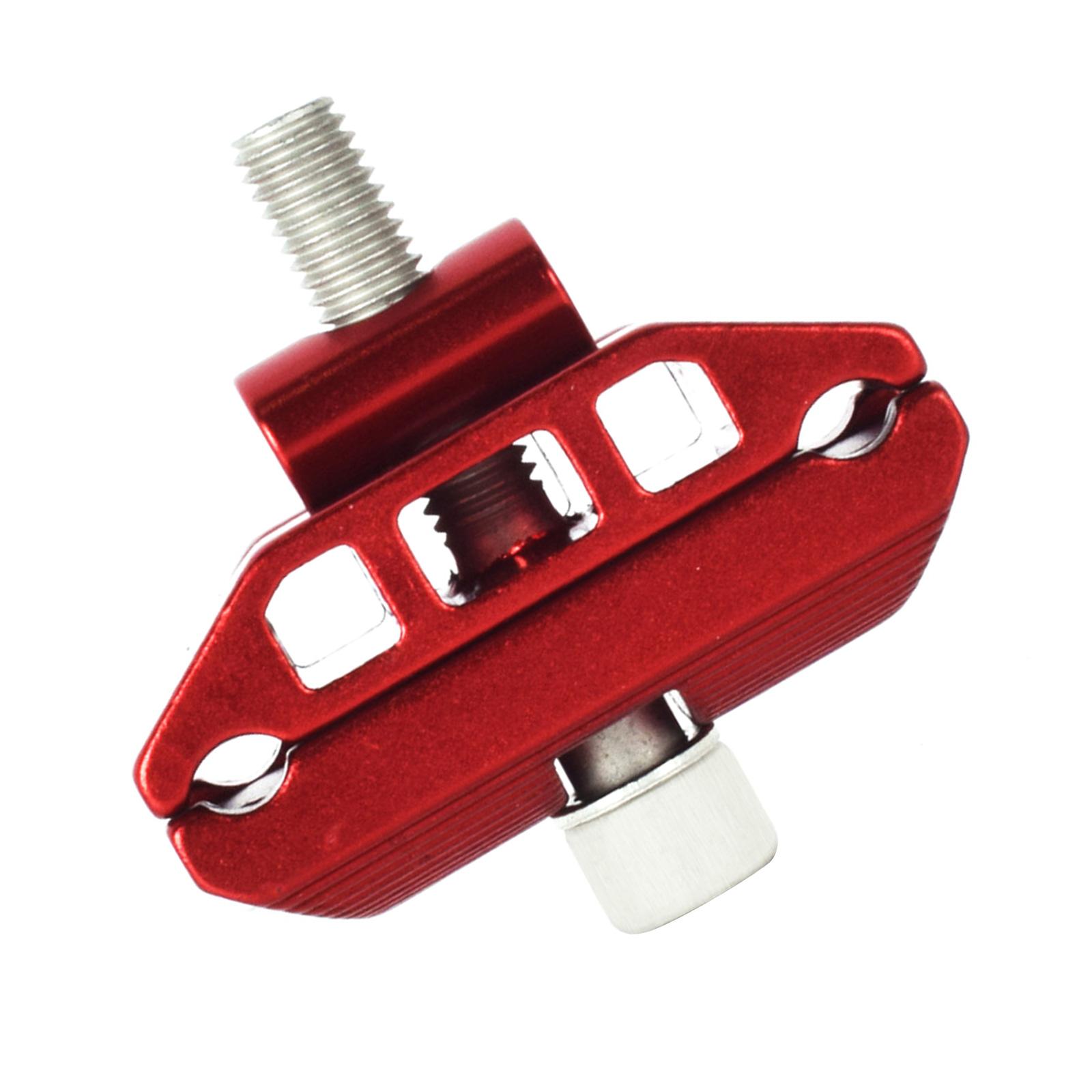 

Головка підсідельного штиря велосипеда Алюмінієвий сплав Головка підсідельної труби Головка підсідельного штиря велосипеда Затискачі Головка Кріплення підсідельного штиря Гвинтовий з’єднувач червоний