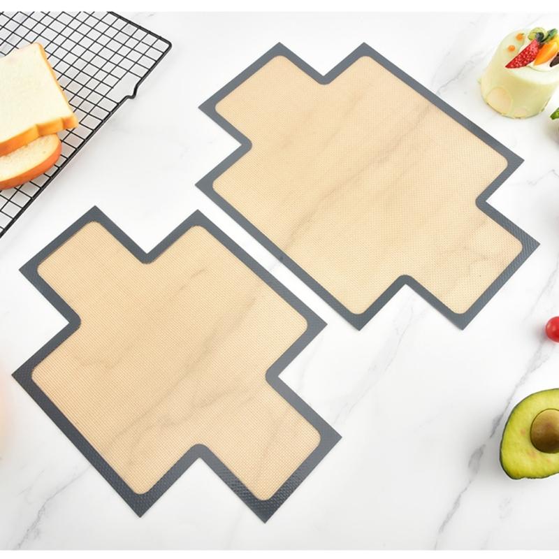 Silicone Baking Mat For Bread Toasts Nonstick Oven Sheet With Heat Resistance Professional Grades Loaves Pan Liner