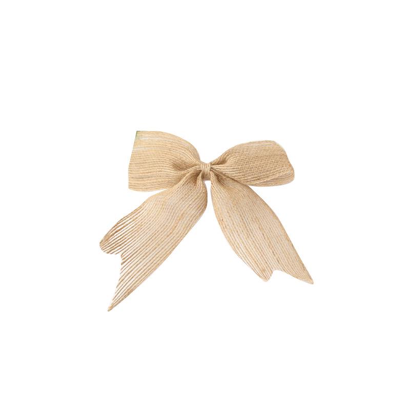 

Burlap Bow Christmas Tree Ornament - Japanese & Korean Butterfly Style Decorations