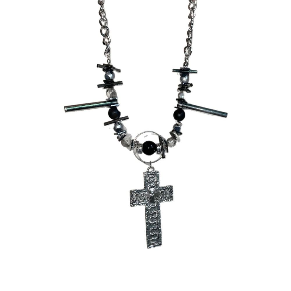 With Secret Compartment Cross Pendant Necklace Openable Charm Jewelry Chain Pendant Necklace