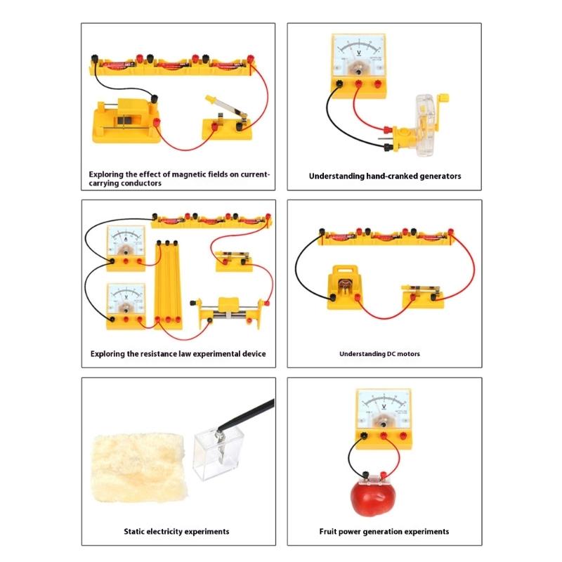 Easy To Use Electrical Circuits Experiment Box With Step By Step Guides For Science Education Teaching Demonstrations