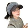 Korean Style Fashionable and Versatile Face-showing Plush Hat Autumn and Winter Windproof Warm Air Top Baseball Cap Outdoor Casual Ear Protection Hat