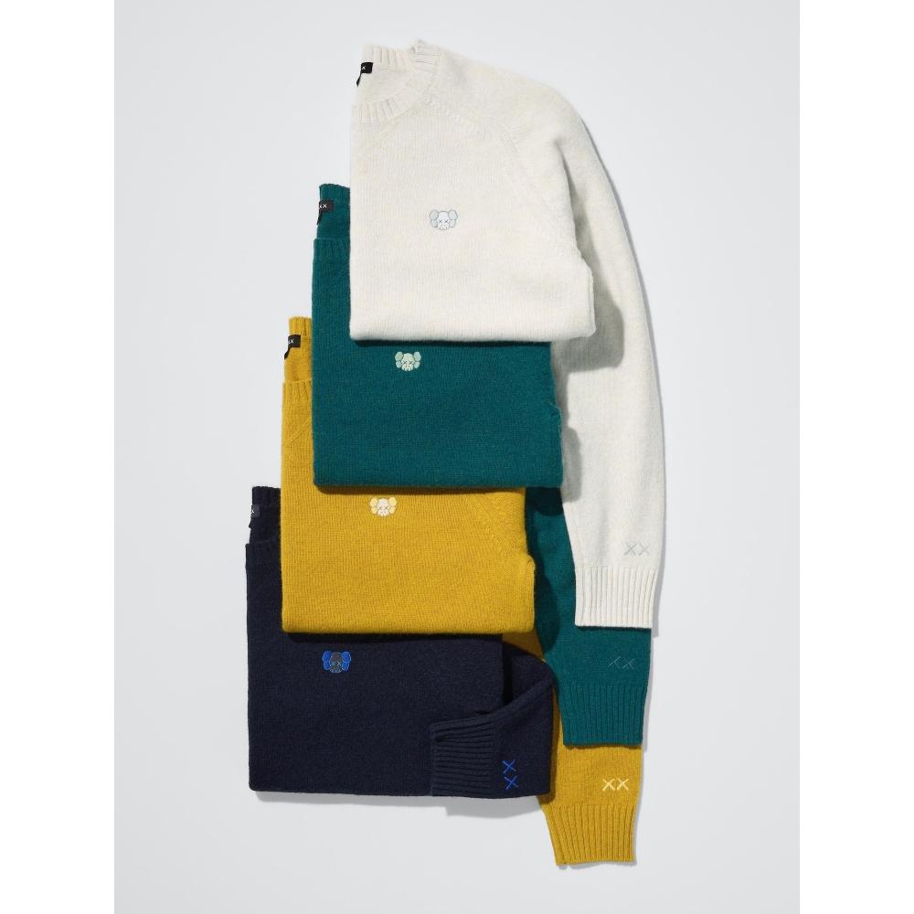 Uniqlo Japan Kühe Winter Lamm Rundhals Pullover