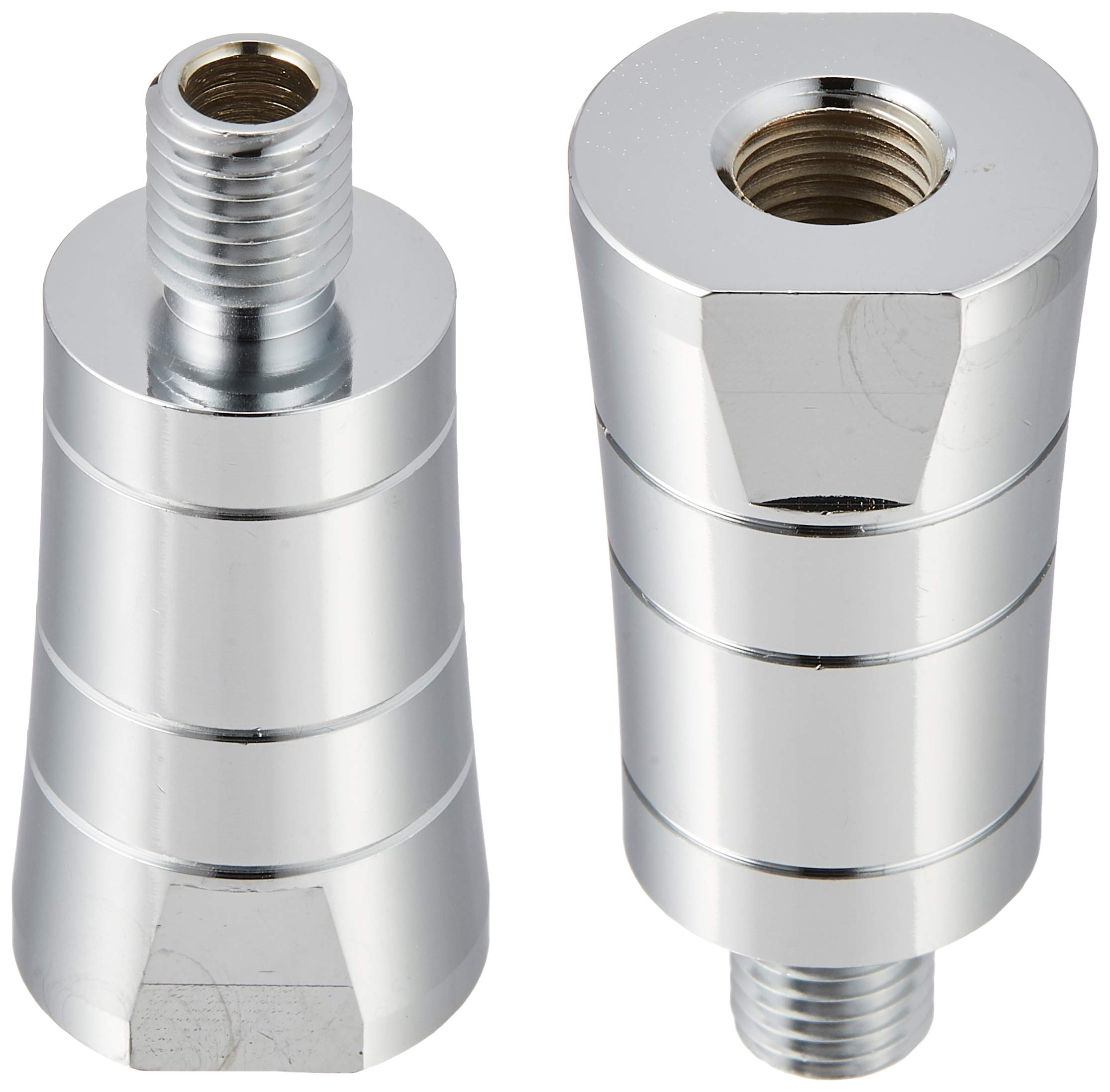 

POSH FAITH Motorcycle Supplies HG Turn Signal Extension Stay 40mm Plated 2 Pieces 093040