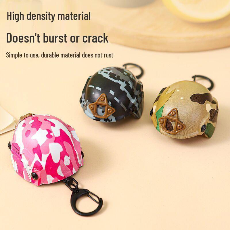 Personalized Mini Helmet Keychain & Beer Bottle Opener - Car Interior Ornament