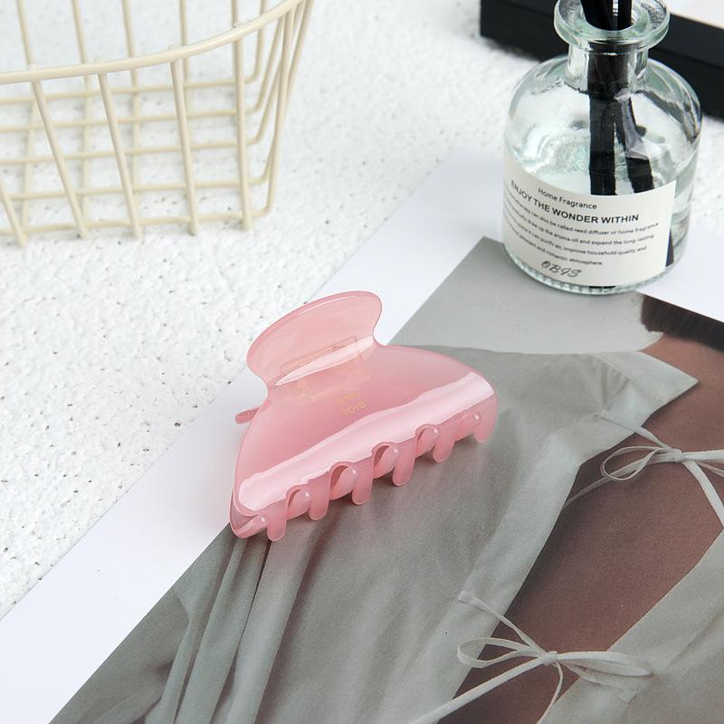 Elegant Acetate Hair Claw Sweet Medium Size Hair Clip Shark Clip Korean Barrettes Women Hair Accessories Headwear