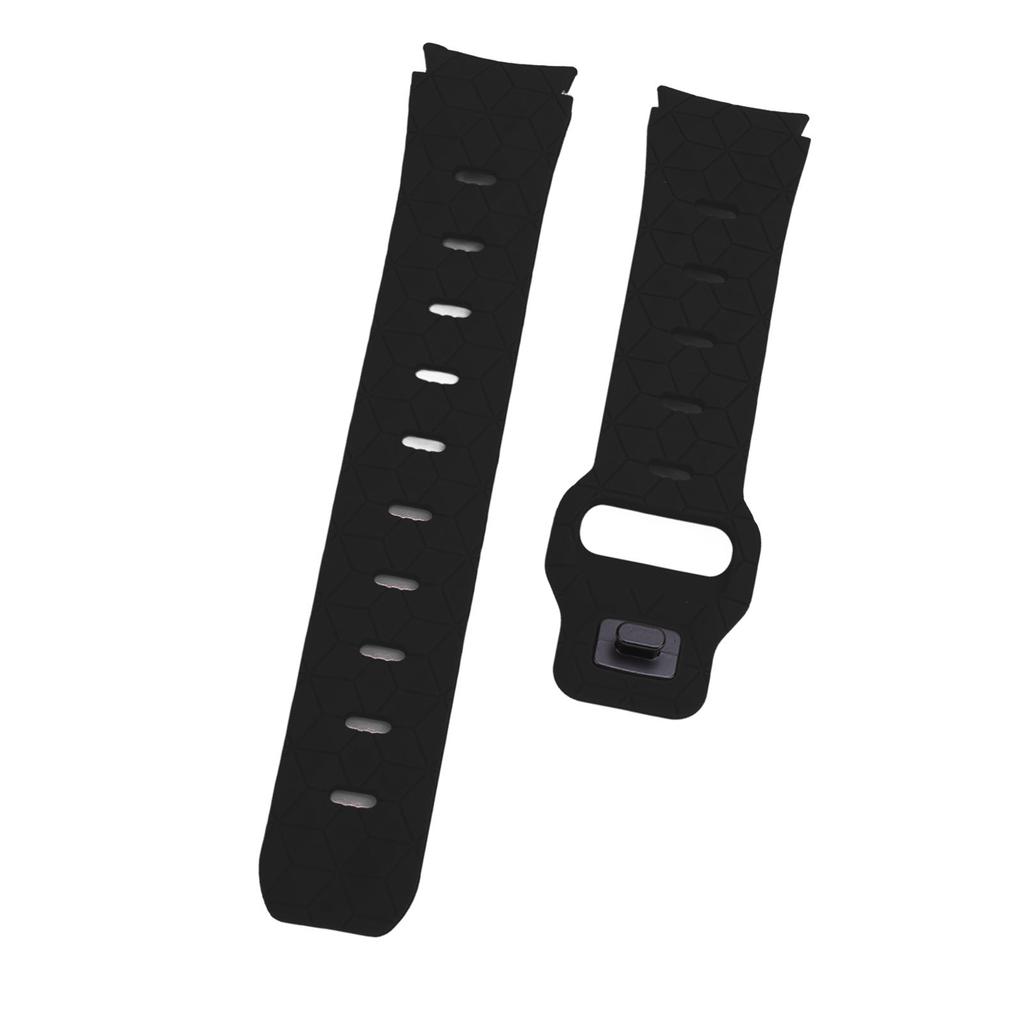 Klockarmband Silikon Fotbollstextur Snabbfäste Dubbelfärgat Klockarmband för Galaxy Watch 6 5