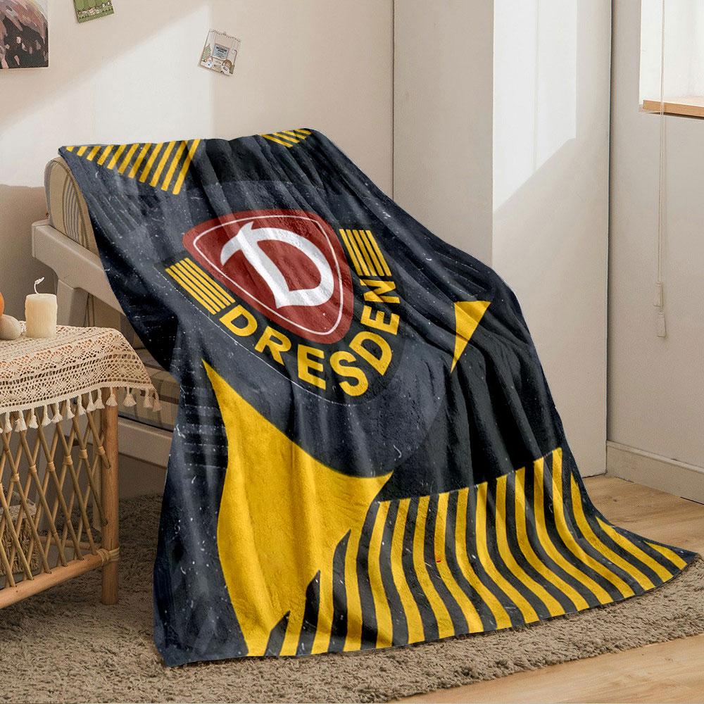 Dresden Wappen auf Decke für alle Jahreszeiten Decke Mittagspause Überwurf Geschenk