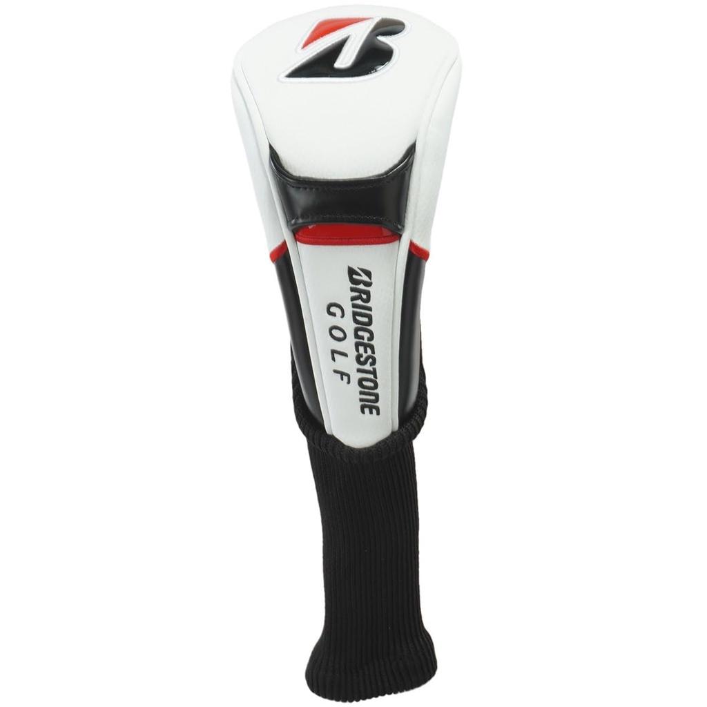 BRIDGESTONE Tour Series Headcover HC2501 WH for Fairway 2025 Model (Sock Type) Woods,