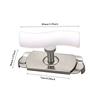 Multi-Function Bottle Cap Opener Stainless Steel Adjustable Lids Off Jar Opener Labor-Saving Screw Can Opener Kitchen Gadget
