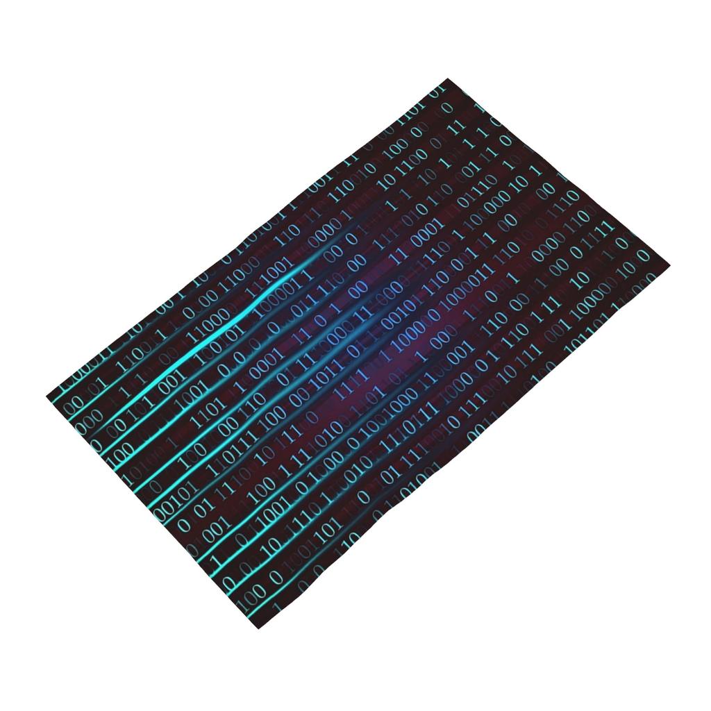 Binary computer code. Soft Face Towel Quick Dry Pool Bath Cotton Towels Absorbent