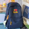 Schoolbag Fashion Cute Soft Sister Embroidery Schoolbag Girl New High School Student Junior High School Student Backpack Travel Backpack