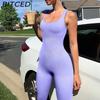 BITCED Combinaison Femme Automne/Hiver Décolleté Carré Push-Up Coupe Moulante Sexy