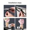 Adjustable TV Top Shelf Computer Monitor Desktop Screen Top Storage Rack TV Box Router Shelf Rack Router Storage Box Home Tools