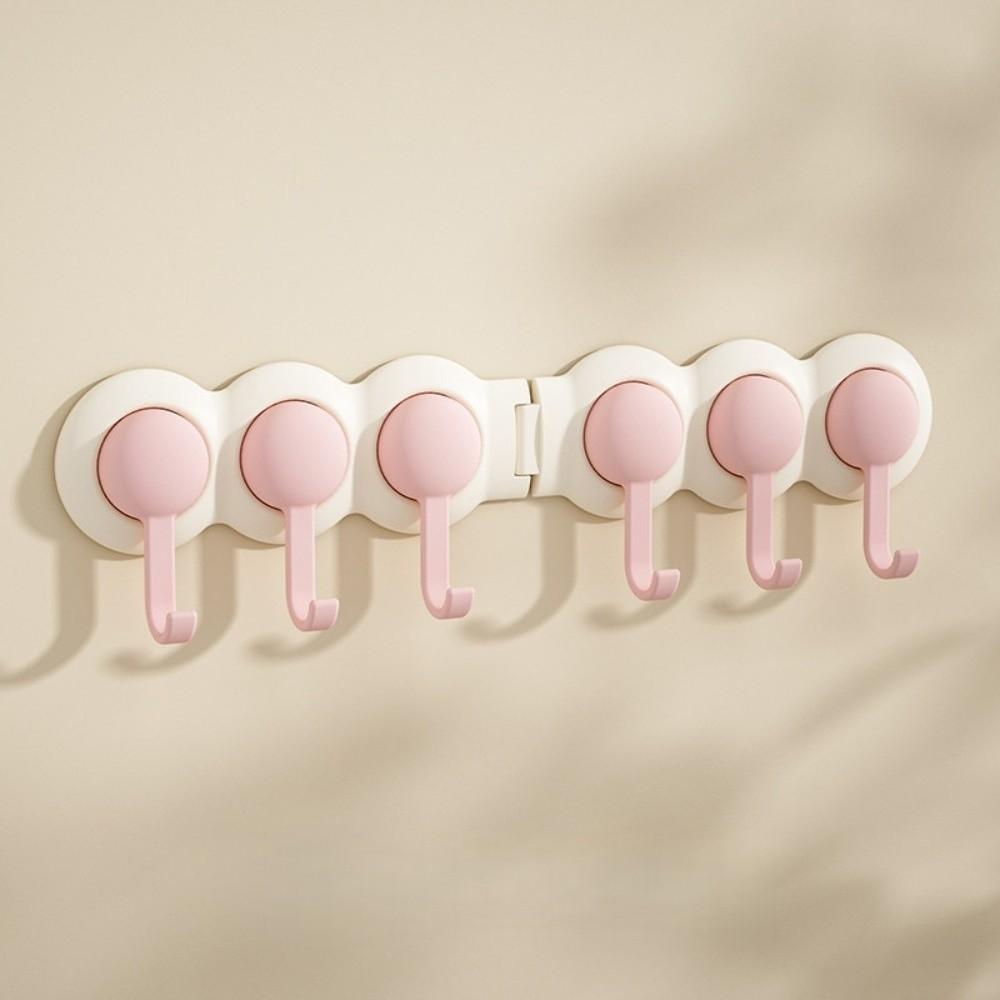 Wall Mounted Wall Hooks Self Adhesive Punch-free Hanger Rotating Corner Hook Bedroom