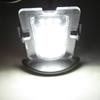 Pair of LED License Number Plate Lamp Light Fit for Jeep Wrangler JK 20072018DC12V