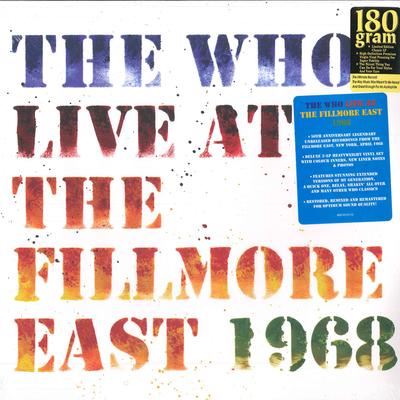 LP Plaat WHO Live At The Fillmore East 1968 B002824401 GEFFEN 2018 US Rock