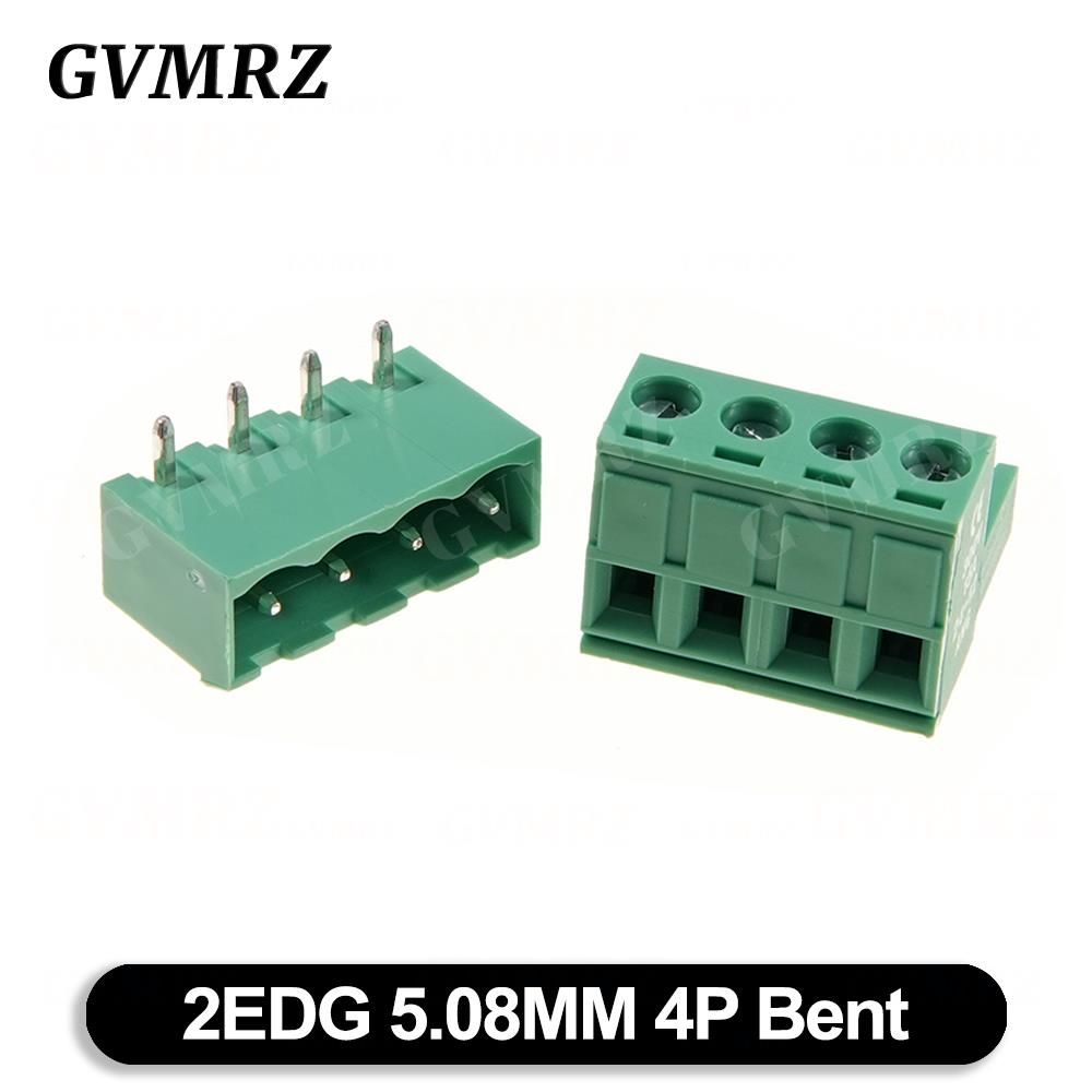 5Set/lot KF2EDGK Terminal Block Male Female 5.08 mm Plug-in Seal PCB Connector 2EDG PCB 2P 3P 4P 5P 6P 7P 8P 9P 10P 12P