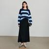 Chuyu Damen-Strickpullover mit Retro-Streifen, Herbst 2025