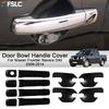 Cars Accessories Door Bowl Handle Cover For Nissan Frontier Navara D40 2006-2014 Car Exterior Styling Stickers Upgrade