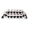Cute Heart Shape Sofa Cover Chenille Sofa Towel Blanket Couch Cover Tassel Non-Slip Decorative Dust Cover Furniture Protector