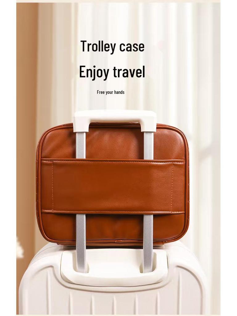 2025 High-Capacity LED Makeup Case: Portable Travel Bag with Mirror & Light