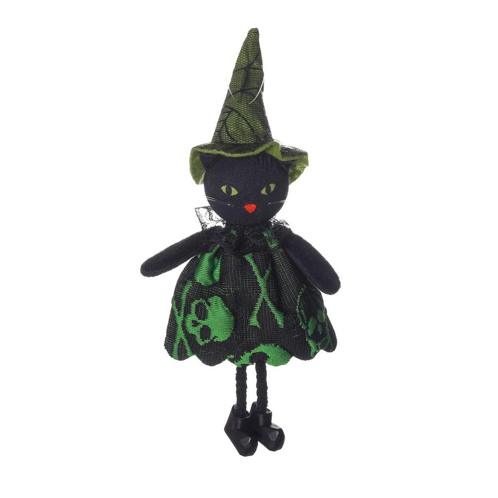 Halloween Decor Supplies Adorable Pumpkin Witch Ghost Pendant For Kids Party Props