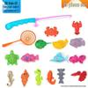 Children's Magnetic Fishing Toy Pool: Pretend Play & Educational Summer Water Game for Boys & Girls