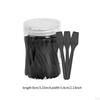 100 Pieces Makeup Spatulas Foundation Mixing Tool Cosmetic Spade Reusable Easy Clean