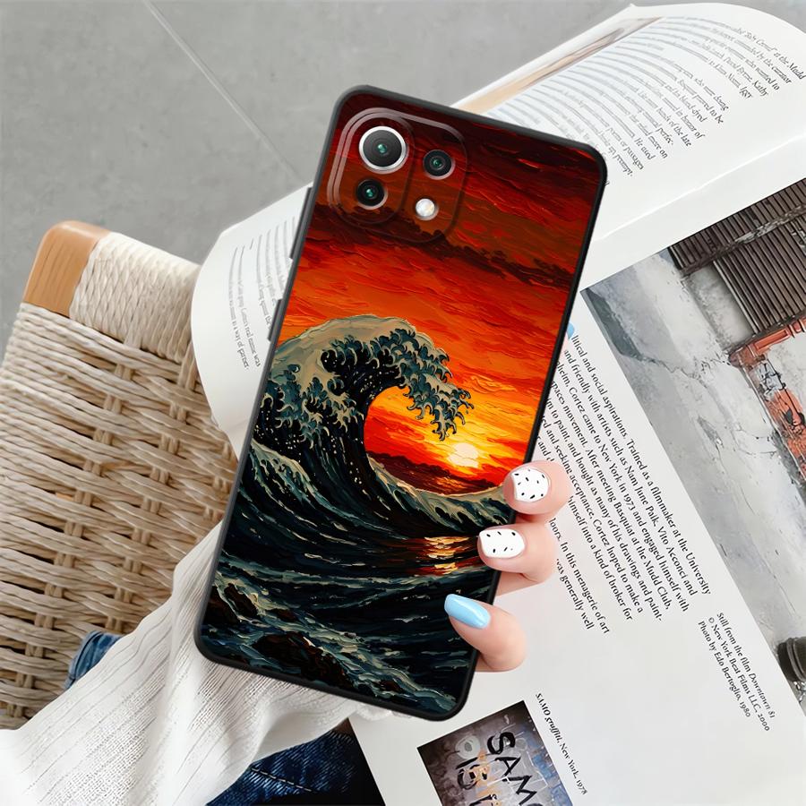 Sunset Scenery Funda Phone Cover Case for Xiaomi Mi 10T 12T Pro 13 Lite 11T 12X 11 14 12