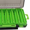 Doppelseitige Köderbox mit 14 Fächern für Wobbler Angelköder Haken Zubehör Aufbewahrungs Organizer Box