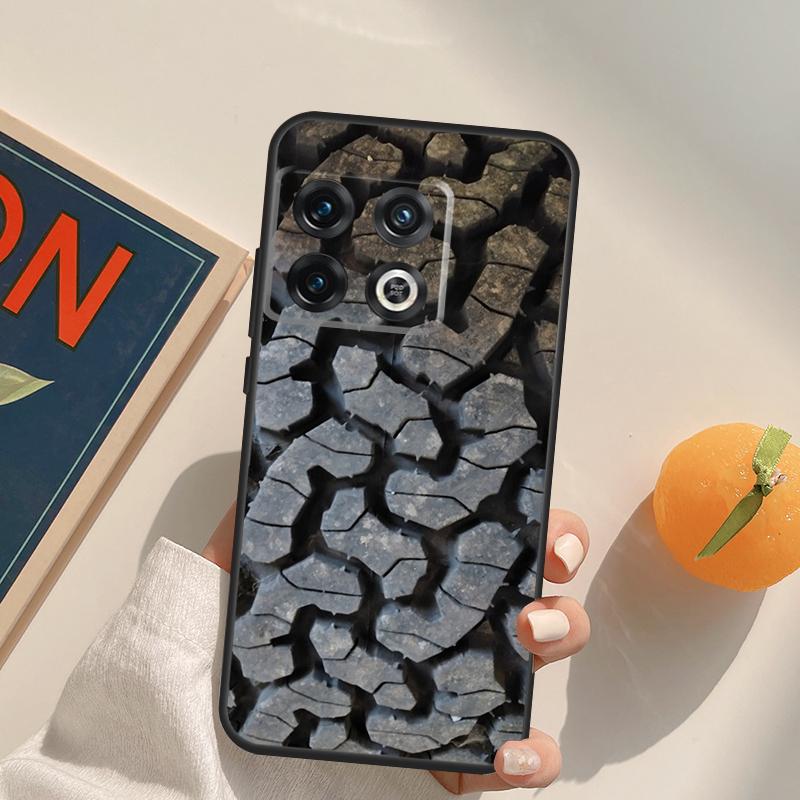 Etui z bieżnikiem na koło do OnePlus 13T 10T 10R 12R 13R 15 13 12 11 10 9 Pro Nord CE 5 2 3 4 Lite N20 N30 Pokrowiec