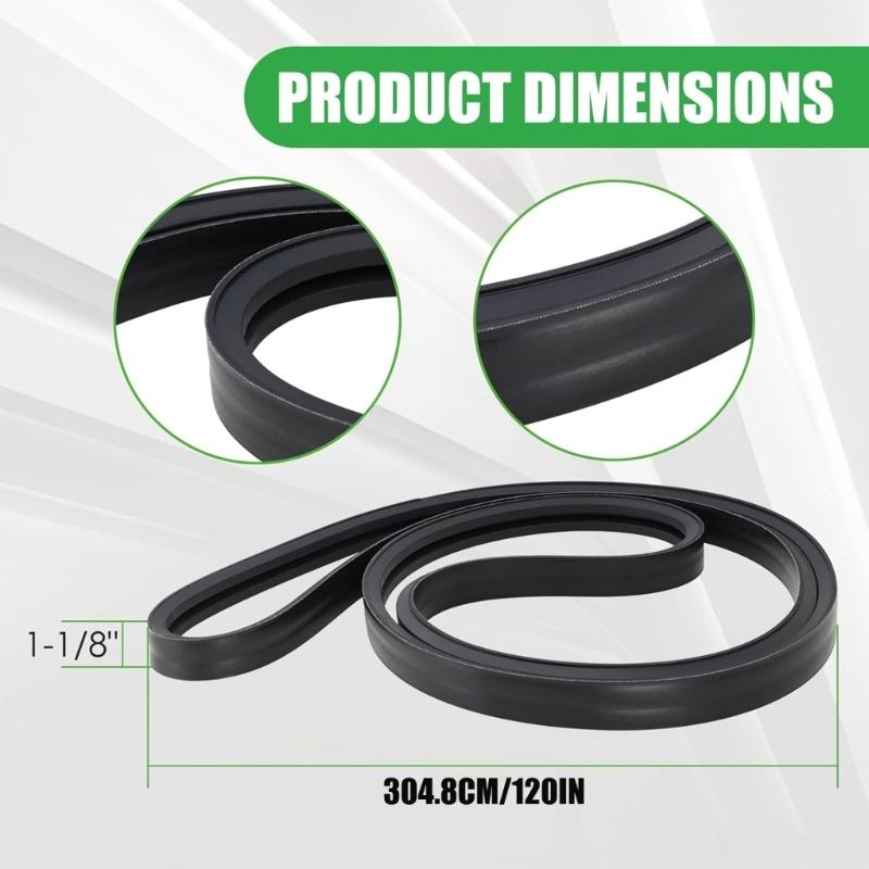 Mower Deck Band Belt For RCK60 RCK60B 60Inch Mower Deck Direct Replacement K5763 34710 Restores Cutting Performances