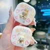 For Samsung Galaxy Buds2 Pro/buds 2/buds Live/buds Pro/buds Fe Case Cute Cartoon Rabbit Pendant Hard Earphone Protective Cover